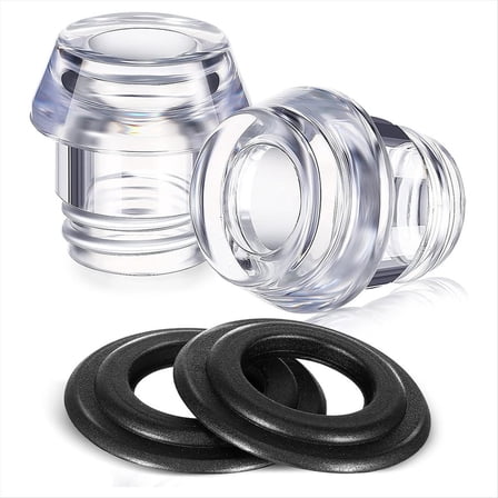 2 Sets Percolator Parts Top and Washer Ring for FarberwareYosemite Coffee Percolators Replacement Pot Filters