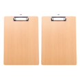 thumbnail image 1 of 2X A4 Talla Portapapeles de Madera Clip Tablero Oficina de Papeleria Escolar con Carpeta de Archivos Colgante Tablero, 1 of 5