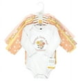 thumbnail image 2 of Hudson Baby Cotton Long-Sleeve Bodysuits, 5-Pack, Newborn- 24 Months, 2 of 7
