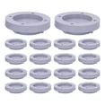 thumbnail image 2 of Almohadilla antivibración Jadeshay para pies de lavadora Fibra de resina Plástico Gris, 2 of 8
