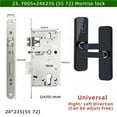 thumbnail image 2 of IP65 Waterproof Lock Electronic Smart Door Lock With Fingerprint/Smart Card/Password/Key/APP Unlock ,Easy Installation, 2 of 6
