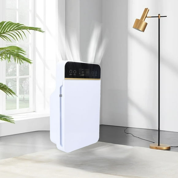 Filtro De Aire, Purificador De Aire De Filtración Multicapa Con Eliminación De Olores De Bajo Ruido Para Habitaciones De 15-32㎡