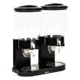 thumbnail image 7 of Mind Reader Double Cereal Dispenser for Countertop, 2 x 2L Airtight Containers, Rotating Dry Food Dispenser for Cereal, Rice, Candy, Coffee Beans, Black, 7 of 7