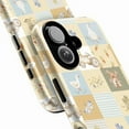 thumbnail image 2 of Cute Farmhouse Patchwork Phone Case with Tractors, Ducks, Windmills, Carrots & Rustic Farm Pattern in Soft Pastels, Vintage Farm Animal Cover for iPhone 16 15 14 13 12 11 Pro Max Mini, 2 of 6