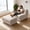 White, variant on WHGBJA Lazy Sofa Lounge Chair with Footstool, Adult Bean Bag Chair Comfy Accent Chair for Reading Nook Living Room Bedroom, Black