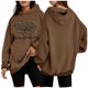 thumbnail image 1 of WILLBEST Sudaderas de Mujer con Capucha y Estampado Navideño Grande, 1 of 4