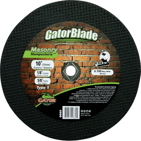 

Ali Industries Gator Blade Type 1 Cut-Off Wheel
