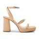 thumbnail image 2 of Sandalias DREAM PAIRS con Plataforma y Tacones de Tiras para Mujer Nude Talle 9, 2 of 5