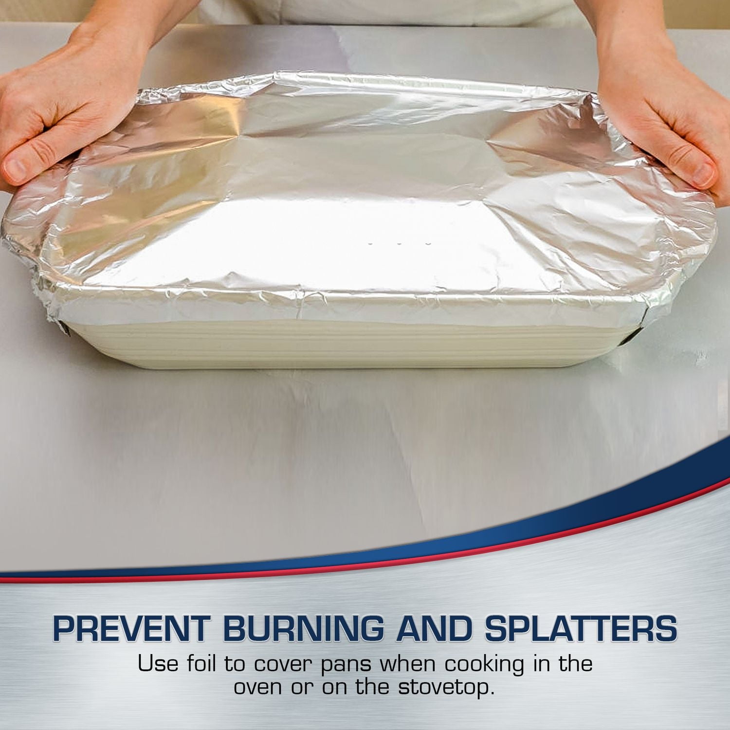 Alcan® Aluminum Foil Wrap, 12"x50' 1-pack