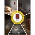thumbnail image 6 of Night Lights Auto Sensor Red Leather Plug-in LED Nightlights Lamp Dusk to Dawn for Living Room, Bedroom, Bathroom, Hallway, Stairways Home Wall Decor, Animal Fur Textures Night Light, 6 of 9