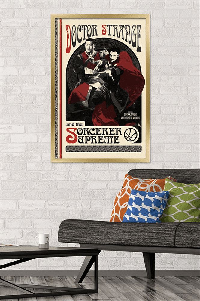 Marvel Doctor Strange in the Multiverse of Madness - Duo Wall Poster, 22.375" x 34", Framed