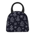 thumbnail image 3 of XMXT Reusable Insulated Lunch Bag Women Men, Christmas Tree Decorations Lunchbox Large Lunch Box Tote Bags for Work School, 3 of 9