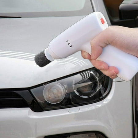 

Car Polishing Scratch Remover For Car Paint Scratch Repair 40W Variable Speed Mini Corded Car Polisher 4 Sponge Heads And Wool Head For Car Detailing Polishing and Waxing