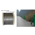 thumbnail image 5 of INTBUYING T-304 Stainless Steel Grade 7 x 19 Wire Rope 3/16"- 500 ft Commercial, 5 of 5