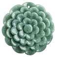 thumbnail image 5 of HOOUN Natural Grade A Jade Jadeite Men Women Lucky Beauty Peony Flower Pendant Gift, 5 of 5