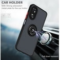 thumbnail image 5 of Armor Matte Case For OPPO A79 A18 A38 A58 A78 A98 5G A17 A77 A16 A55 Cover Ring Magnetic Holder Stand Shockproof Coque Fundas, 5 of 5
