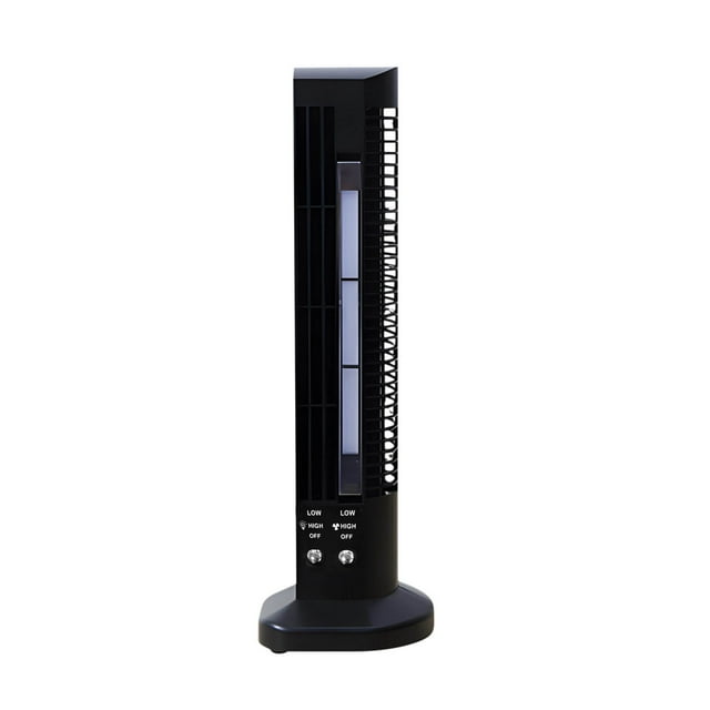 Luces LED, lámpara de escritorio, luz de noche, luz de libro, mini ventilador sin aspas en forma de torre, ventilador de torre USB, práctico ventilador de escritorio para el hogar, ventilador eléctric
