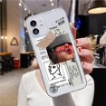 thumbnail image 1 of Funda transparente de gran arte estética David Mona Lisa para iPhone 12 PRO X XR XS SE20 TPU suave para iPhone 13 7 8 Plus 11 Pro MAX Tan Jianjun unisex, 1 of 2