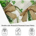 thumbnail image 3 of St Patricks Day Placemats Set of 4 St Patrick''s Day Placemat St Patricks Day Kitchen Place mats 12 x 18 Inches Spring Holiday Vase Dining Table Mats Indoor for Kitchen Table Washabl, 3 of 5