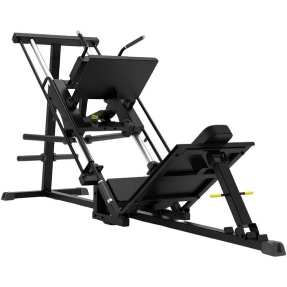 Gronk Fitness Leg Press Machine/Hack Squat | Versatile, Ergonomic, and Adjustable Hack Squat Machine | Plate Loaded Workout Equipment for All Fitness Levels