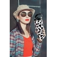 thumbnail image 2 of 30oz Cow Print Tumbler with Handle and Straw, Stainless Steel Vacuum Insulated Coffee Tumbler, Travel Mug Water Bottle, Cow Stuff Accessories Decor, Cow Gifts for Women, 2 of 6