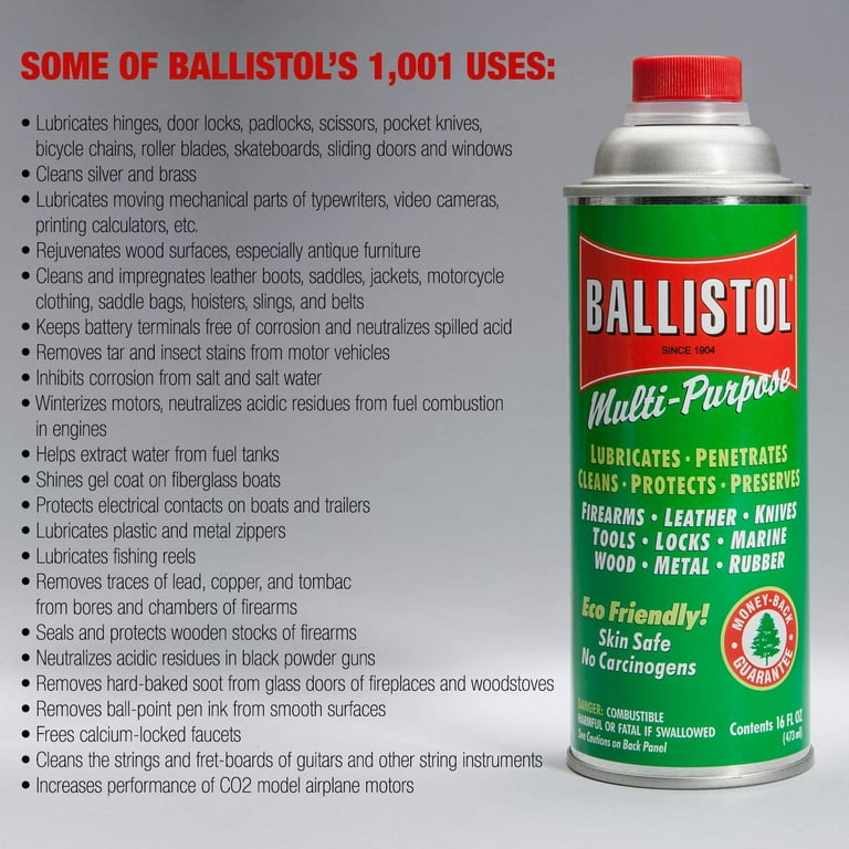 Ballistol Multi-Purpose Oil 16 Fl. Oz. Non-Aerosol 