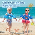 thumbnail image 6 of Uniwell U.S. Coast Guard Approved Life Jacket for Kids 33-55 lbs - Top Craftsmanship Swim Vest for Boys and Girls, Shark, 6 of 6