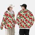 thumbnail image 6 of Xecao Rose Flowers for Sun Shirt-A lightweight, hoodie-style long-sleeve UV protection garment designed for other outdoor activities., 6 of 9