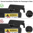 thumbnail image 3 of Kenally Kit de reparación de visera parasol Reparación de visera Compatible con JK 2018/2018-2022/Gladia-tor 2020-2022 Durable Vehículos, repuestos y accesorios Mis, 3 of 6