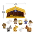 thumbnail image 5 of Fisher-Price Little People Nativity Scene Playset for Toddlers, Stable with 10 Figures, 5 of 6