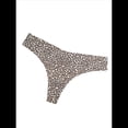 thumbnail image 3 of Ropa Interior de Seda Helada para Mujer, Entrepierna de Algodón, Tiro Bajo, Agradable para la Piel, Color Liso, Talla Grande. Estampado de Leopardo XXL, 3 of 6