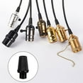 thumbnail image 4 of Scienceny 30 piezas de relieves de prensaestopas para pernos de soporte, soporte de reparación de lámpara de , Cable ajustable, Cable de luz Herramientas y ferretería blanco, 4 of 6