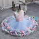thumbnail image 2 of Vestido de niña, vestido de pastel colorido, vestido hinchado, vestido de niña, vestido de princesa, 2 of 5
