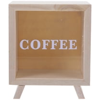 Hemoton Coffee Fund Money Box Cool Piggy Bank Savings Jar Child Toddler 14X12X8CM