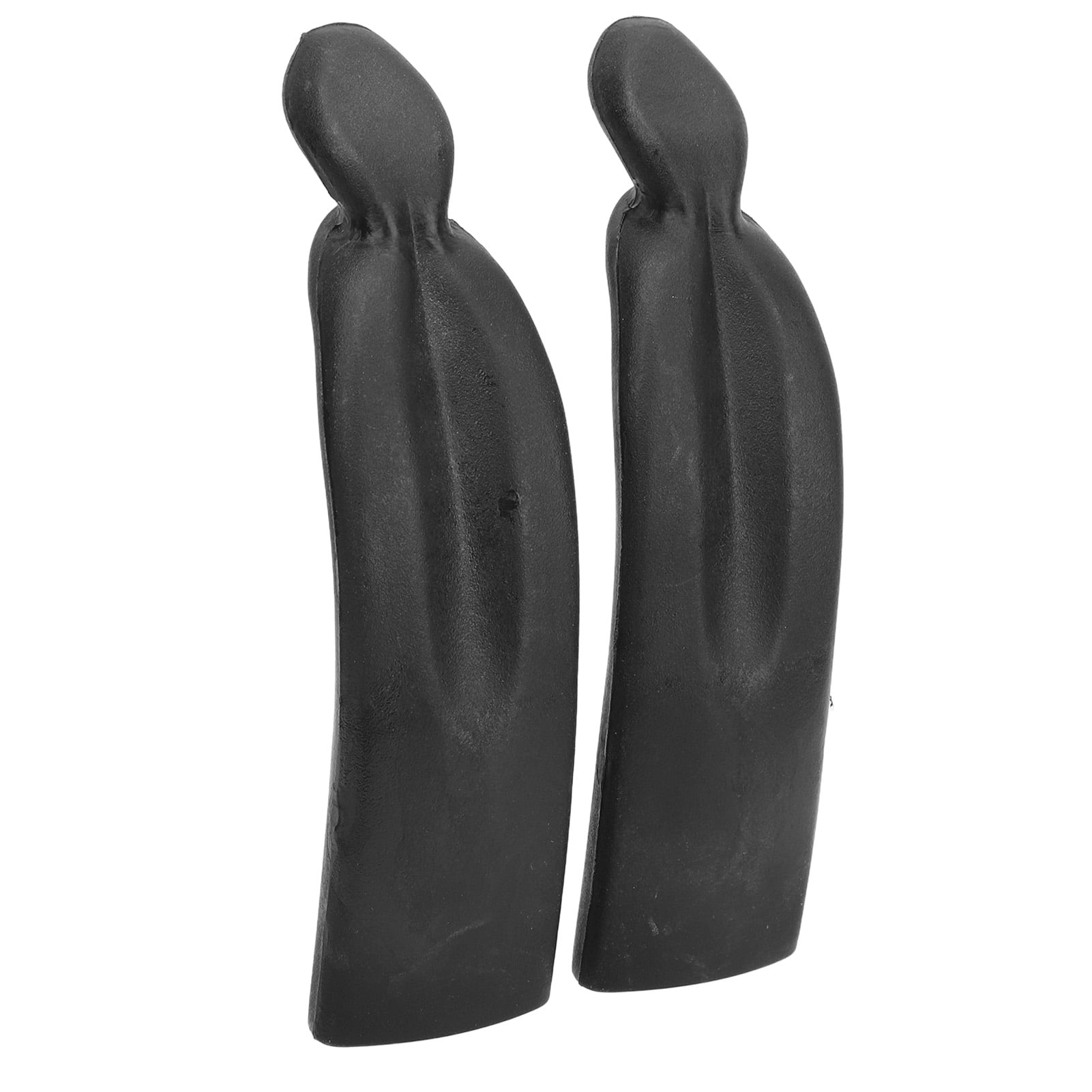 NFTIGB 2PCS Recurve Bow Limb Tip Protector ABS Limb End Cap Set (1.18 inches / 3 cm) Black Color for Outdoor Archery Hunting & Target Practice Safety Guard Cover Gear Replacements