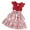 RD2, variant on Girl's Dresses Cute Little Child Girls Dresses Summer Flying Sleeve Floral Print Dress 7-8 Years