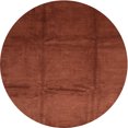 thumbnail image 1 of Ahgly Company Indoor Round Contemporary Red Abstract Area Rugs, 7' Round, 1 of 6