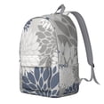 thumbnail image 2 of Retro Boho School Backpack for Students, Earthy Patterned Laptop Daypack with Double Zippers, Stylish and Practical Design, 2 of 5
