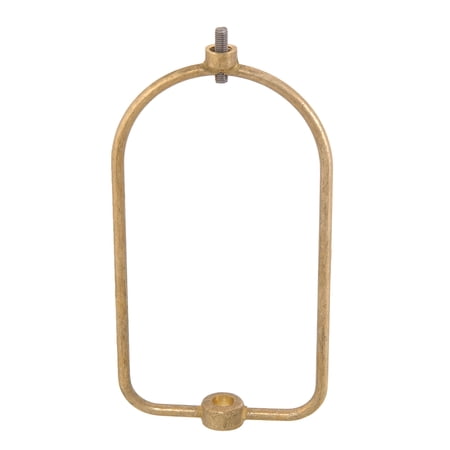 B&P Lamp® 7-1/2 Inch Heavy Duty Boudoir Lamp Shade Harp Holder