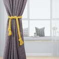 thumbnail image 5 of Visland 2 Pcs Natural Cotton Curtain Tiebacks- Farmhouse Style Curtain Holdback Rope, Curtain Decorative Holdbacks for Rural Style Drapery Tieback, 5 of 7