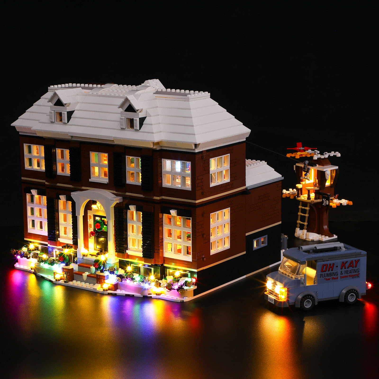 BRIKSMAX LED Lighting Kit for Architecture Las Vegas-Compatible with Lego 21047 Building Blocks Model- Not Include The Lego Set