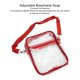 thumbnail image 3 of Bolso de mensajero de viaje transparente, bolso de mensajero transparente, bolso de hombro de mensajero transparente de PVC, bolso de mensajero transparente, tecnología de vanguardia, 3 of 14
