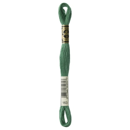 UPC: 0077540810727 | DMC 6-Strand Embroidery Cotton 8.7yd-Med. Celadon Green-Between 3815 & 3816