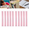 thumbnail image 4 of Binding Spines, Binding Coils 30 Holes Manual Bound Wear Resistant  For Student For Loose Leaf Pink, 4 of 8