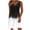 Dress - A03 Black, variant on Sleeveless Dresses for Women V Neck Pleated A Line Flowy Knee Length Sundress Casual Summer Beach Party Wedding Guest Printed Swing Shift Dress