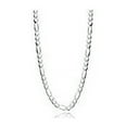 thumbnail image 2 of Italian 925 Sterling Silver 4mm Figaro Chain - 16, 18, 20, 22, 24, 30 Inches (30), 2 of 6