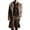 Brown, variant on Winter Coat Men's Winter Jacket- Cotton Coat Thicken Casual Cargo Bomber Jacket Black,XL