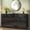Black, variant on ANPOO High Gloss 12-Drawer Dresser,Modern Rounded Chest of Drawers,Large Capacity Bedroom Clothing Storage Organizer Cabinet for Bedroom,Entryway,Living Room