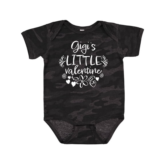 Inktastic Gigi's Little Valentine Boys or Girls Baby Bodysuit