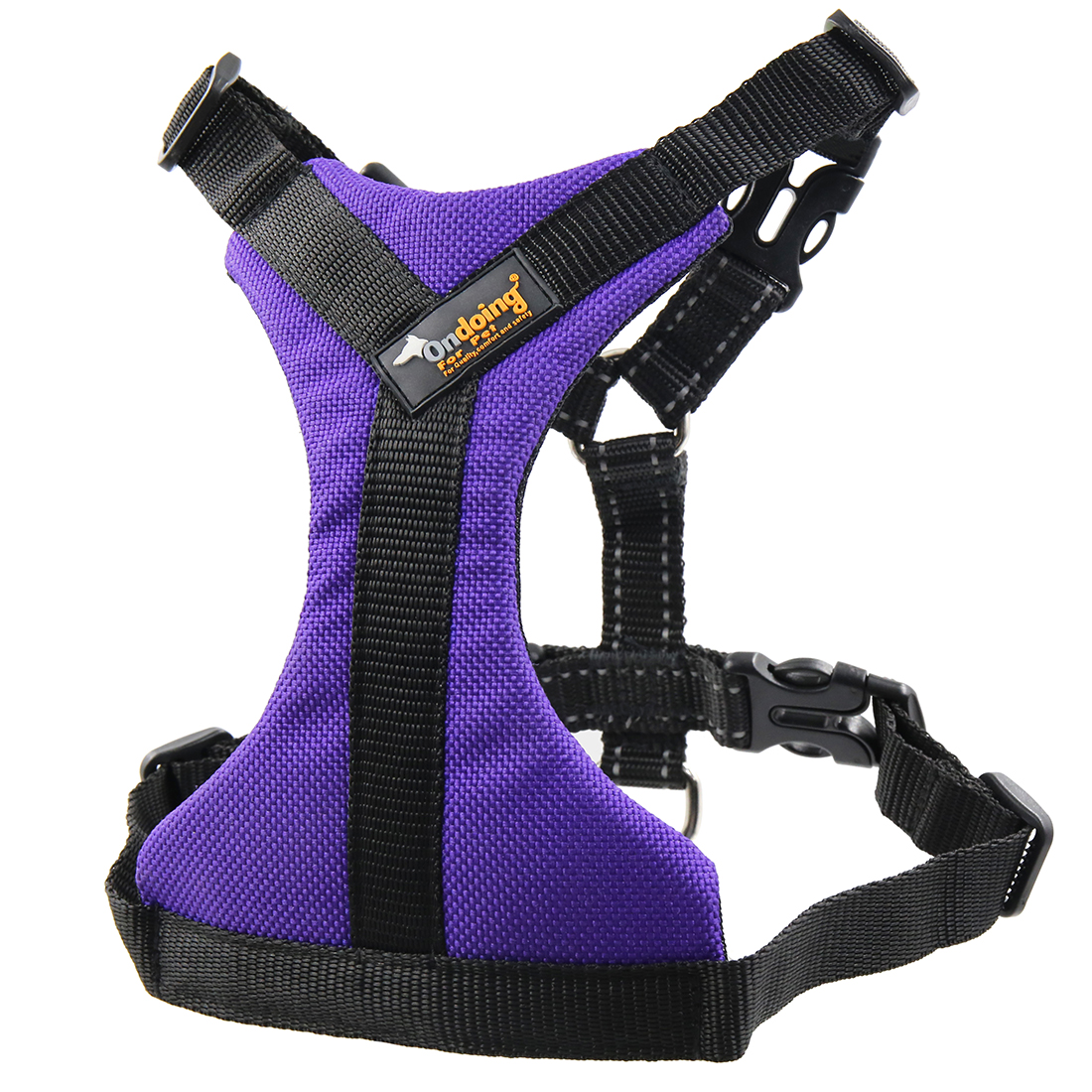 Ondoing Authorized Adjustable Oxford Fabric Dog Harness Pet Halter Vest